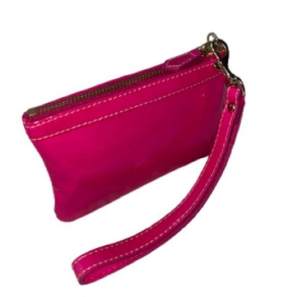 Dooney & Bourke Pink Wristlet Clutch - Picture 2 of 3